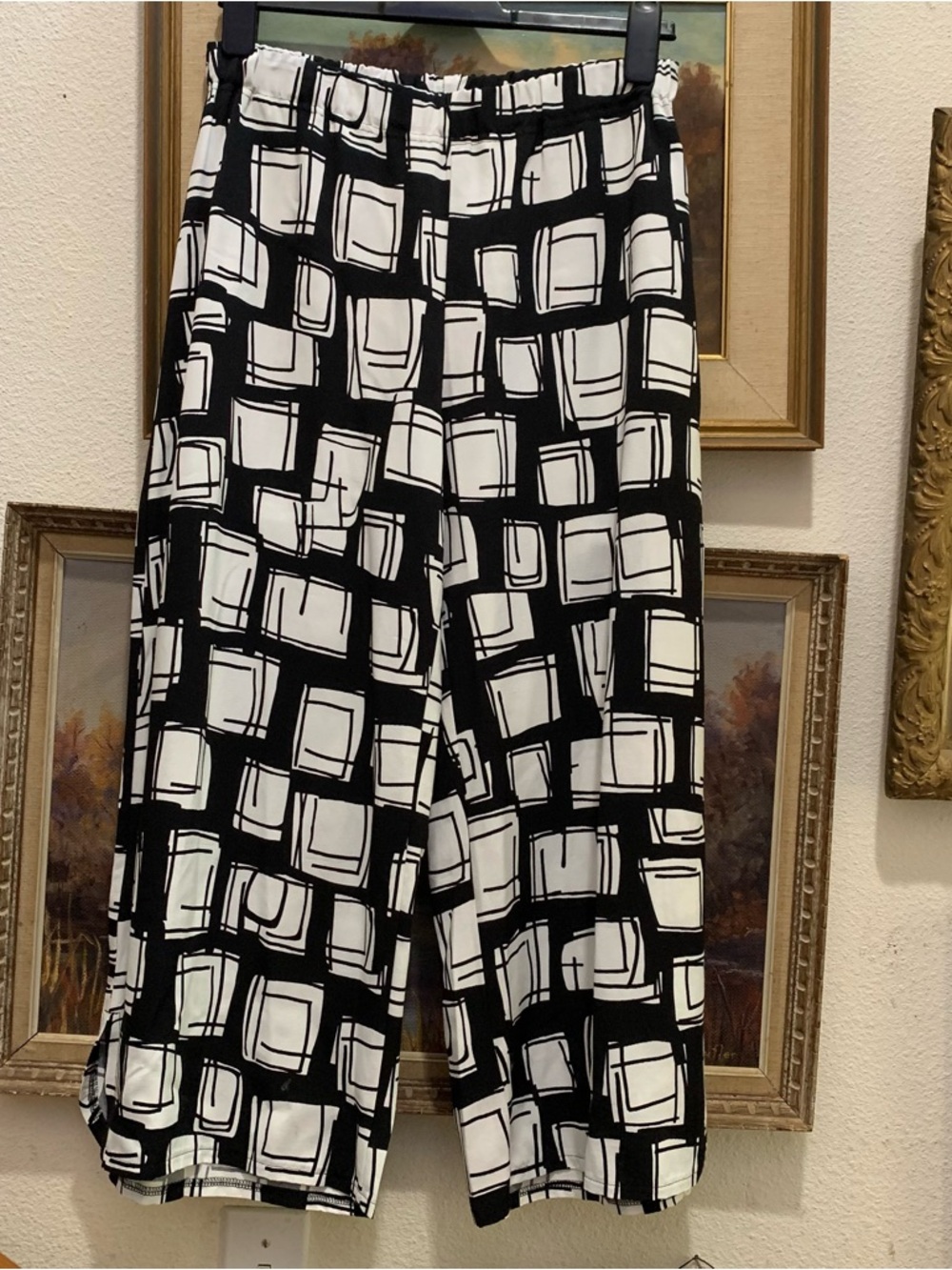 Gudrun Grenz Geometric Wide Leg Pants medium